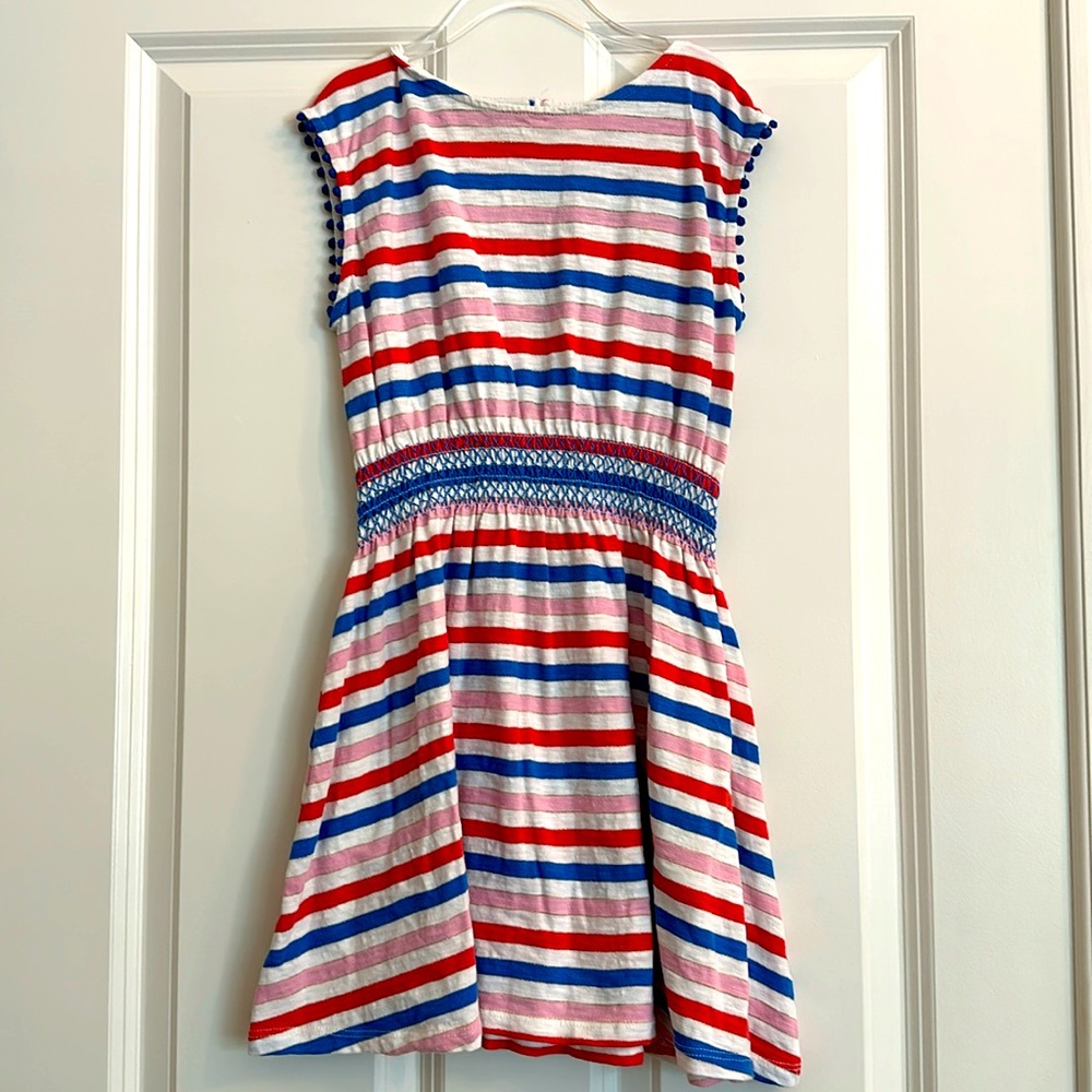 Striped Mini Boden Dress Size 7-8. Never Worn